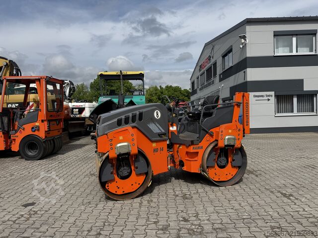 Tandemwals Hamm HD14 VO Tandemwalze mit Oszillation