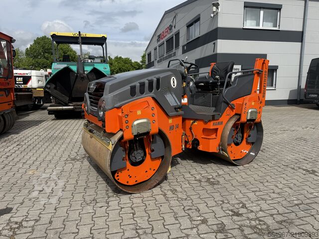 Tandemwals Hamm HD14 VO Tandemwalze mit Oszillation