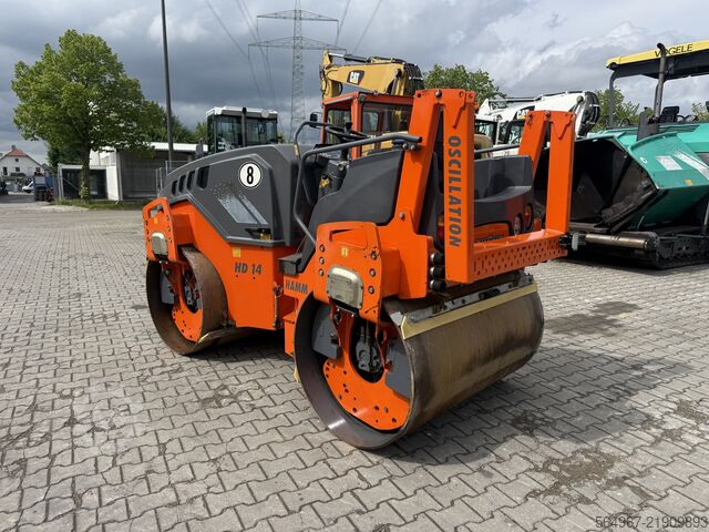 Tandemwals Hamm HD14 VO Tandemwalze mit Oszillation