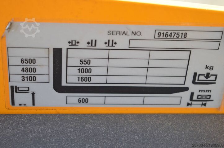 Handmatige stapelaar Jungheinrich ESC 316z