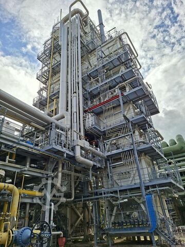 Gasinstallatie met capaciteit van 60.000 Nm3/uur waterstof en 14.500 Nm3/uur koolmonoxide AIR LIQUIDE HyCO