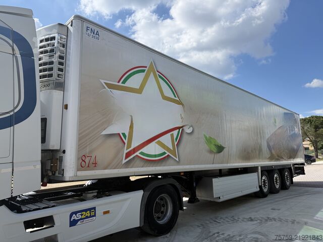 Semi-remorque frigorifique Chereau Chereau CD38 Iso-Koffer + ThermoKing 0°C