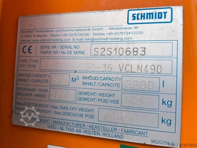 Overig MERCEDES-BENZ Actros 1832 L / Streuaufbau Schmidt  STRATOS