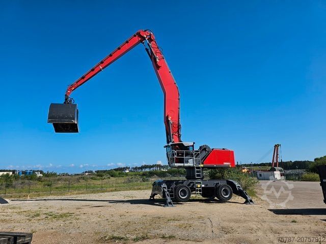 Mobiele graafmachine FUCHS mobiler Ladekran 380/390MHL mit augeräten