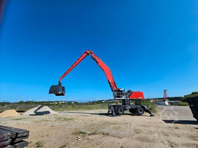 Mobiele graafmachine FUCHS mobiler Ladekran 380/390MHL mit augeräten