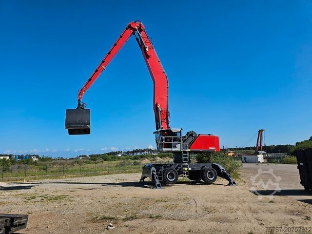 Mobiele graafmachine FUCHS mobiler Ladekran 380/390MHL mit augeräten