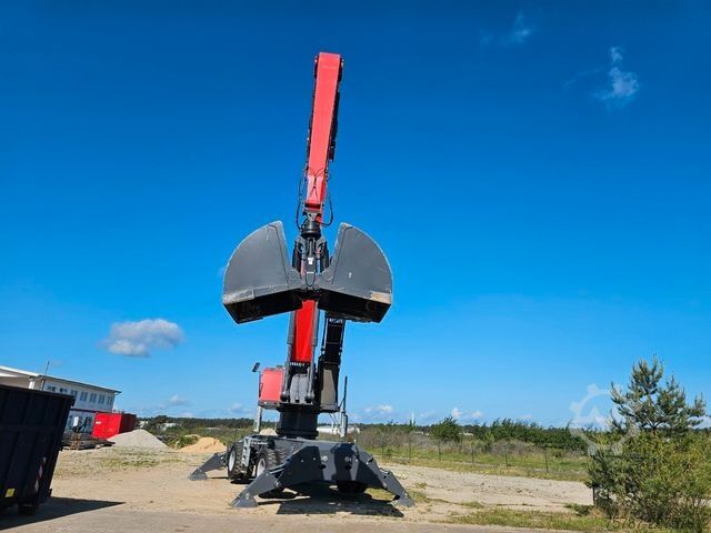 Mobiele graafmachine FUCHS mobiler Ladekran 380/390MHL mit augeräten