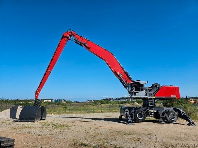 Mobiele graafmachine FUCHS mobiler Ladekran 380/390MHL mit augeräten