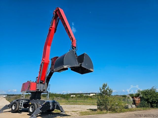 Mobiele graafmachine FUCHS mobiler Ladekran 380/390MHL mit augeräten