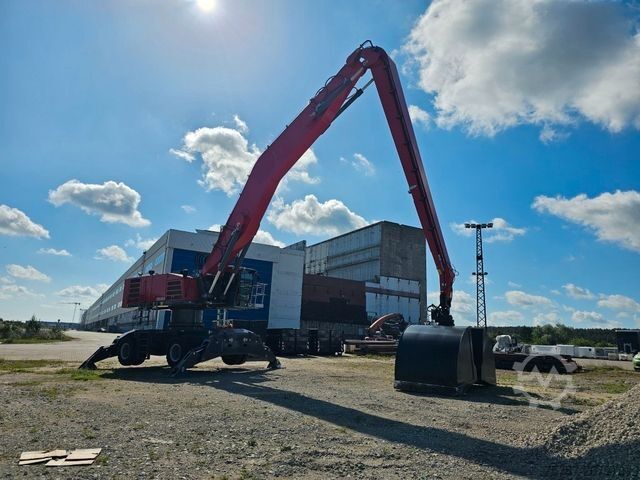 Mobiele graafmachine FUCHS mobiler Ladekran 380/390MHL mit augeräten