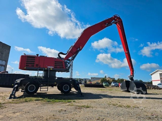 Mobiele graafmachine FUCHS mobiler Ladekran 380/390MHL mit augeräten