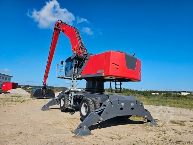 Mobiele graafmachine FUCHS mobiler Ladekran 380/390MHL mit augeräten