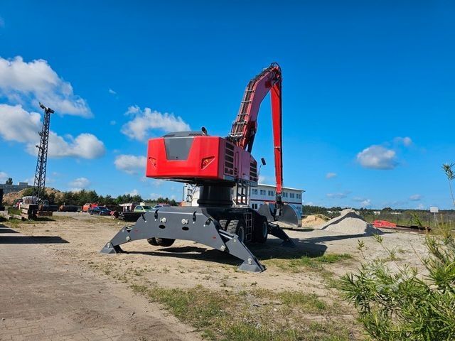 Mobiele graafmachine FUCHS mobiler Ladekran 380/390MHL mit augeräten