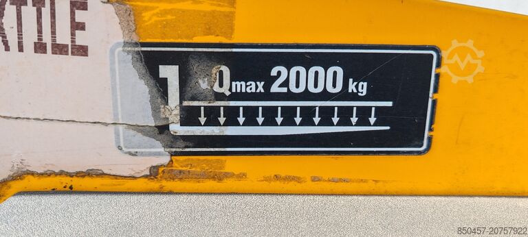 Wózki paletowe z miejscem siedzącym Jungheinrich ESE220 2400mm