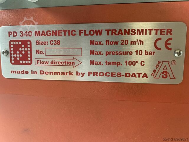 Sistema de medición Proces Data PD340