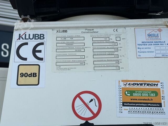 Hefplatform Iveco Daily 35S14 APK 29-08-2026, 4x gestempeld Km 64...