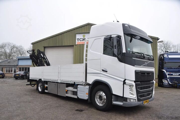 Crane truck Volvo FH 420 ATLAS KRAAN + TRACON 2 AS - 2016 COMBINATIE