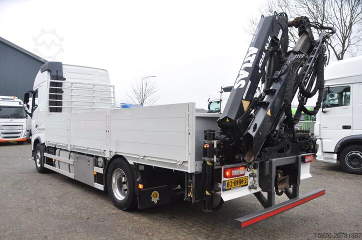 Crane truck Volvo FH 420 ATLAS KRAAN + TRACON 2 AS - 2016 COMBINATIE