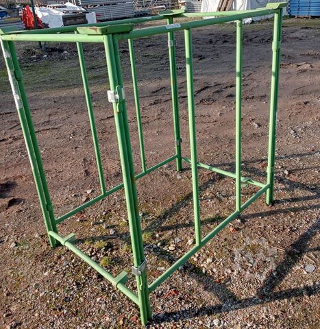 Palletopzetrand, stapelbaar tot 4 hoog Unbekannt Palettenaufsatzrahmen