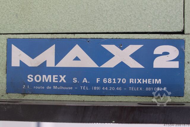 Boren van de eenheid Somex Max 2