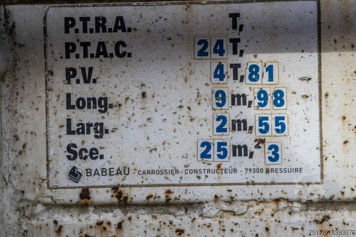 Plataforma de carga TROUILLET PLATEAU + 3 ASSEN DOLLY