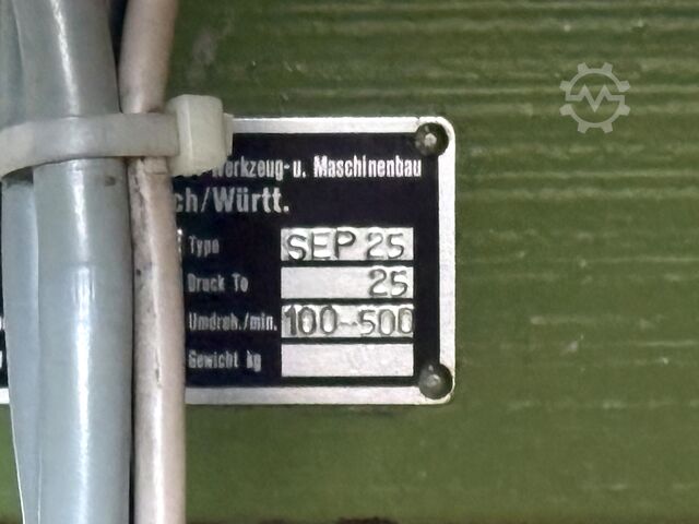 Máquina de estampagem automática Schaal SEP25