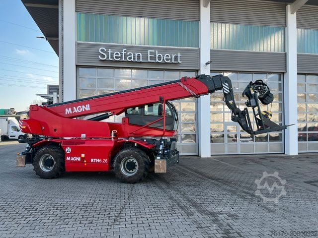 Telehandler MAGNI Magni RTH 6.26 / nur 849h ! / Gabel / 6 t Winde