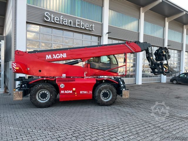 Telehandler MAGNI Magni RTH 6.26 / nur 849h ! / Gabel / 6 t Winde