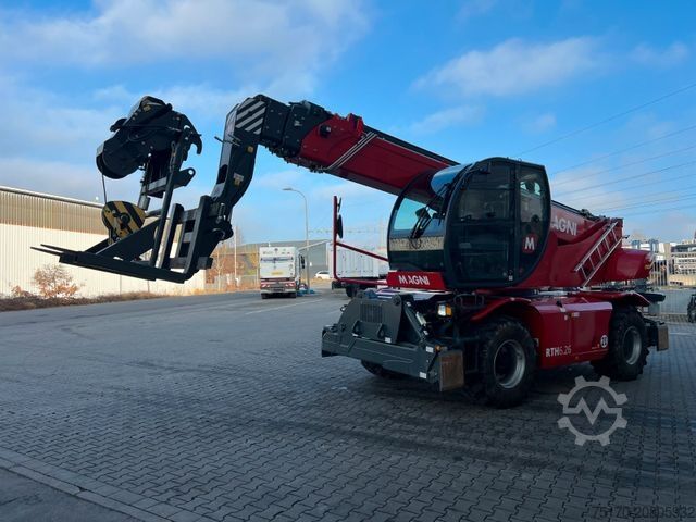 Telehandler MAGNI Magni RTH 6.26 / nur 849h ! / Gabel / 6 t Winde