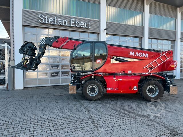 Telehandler MAGNI Magni RTH 6.26 / nur 849h ! / Gabel / 6 t Winde
