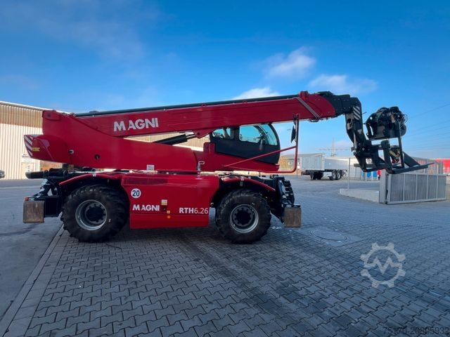 Telehandler MAGNI Magni RTH 6.26 / nur 849h ! / Gabel / 6 t Winde