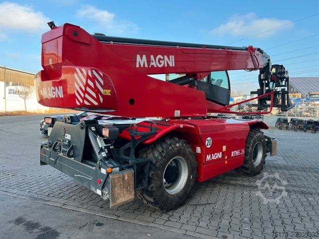Telehandler MAGNI Magni RTH 6.26 / nur 849h ! / Gabel / 6 t Winde