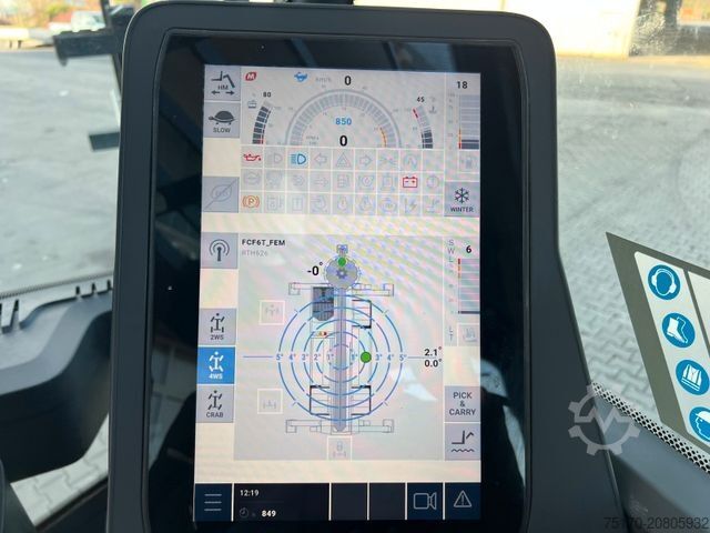 Telehandler MAGNI Magni RTH 6.26 / nur 849h ! / Gabel / 6 t Winde