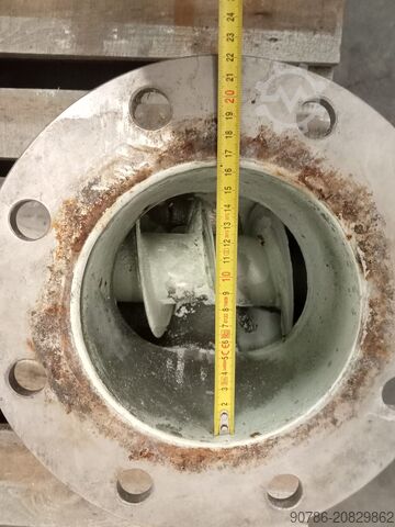 Stainless steel Van Beek dosing screw, tubular screw conveyor, auger Van Beek 