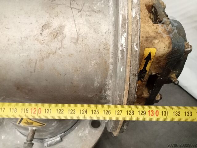 Stainless steel Van Beek dosing screw, tubular screw conveyor, auger Van Beek 