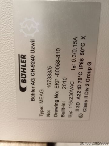 Buhler control cabinets, 2 units, MEAG Buhler 