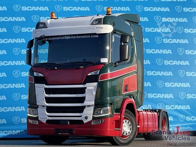 Camião de materiais perigosos Scania R 410 A4x2NA DIFF-L LED RETARDER ADR FL