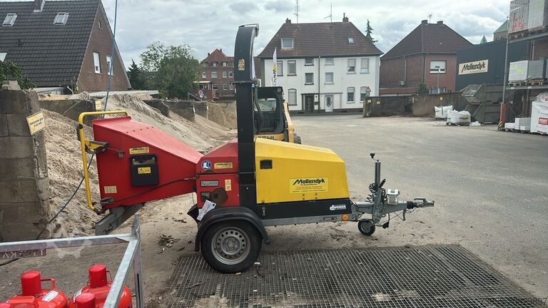 Triturador Dücker HM 160 Wood Chipper