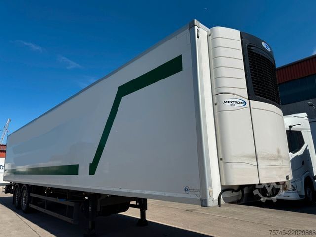 Semirremolque frigorífico WEB-TRAILER TKS 18 * KÜHLKOFFER * CARRIER VECTOR 1350 * SAF