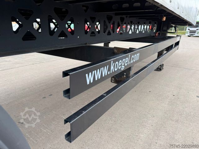 Italos félpótkocsi KÖGEL SN 24 **GETRÄNKE*SAF*LIFT*SCHNELLADESYSTEM*