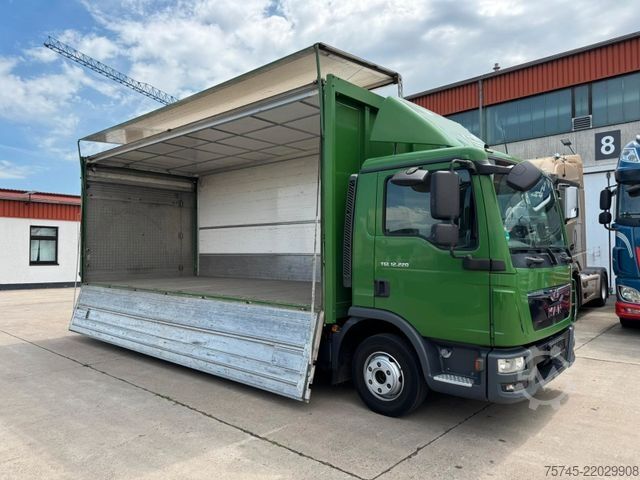 Kassevogn MAN TGL 12.220 * KOFFER/GETRÄNKE AUFBAU * LBW * KLIM
