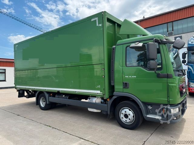 Kassevogn MAN TGL 12.220 * KOFFER/GETRÄNKE AUFBAU * LBW * KLIM