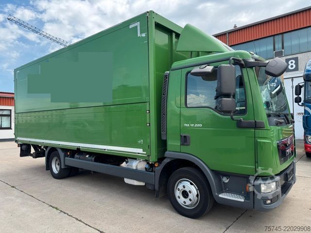 Kassevogn MAN TGL 12.220 * KOFFER/GETRÄNKE AUFBAU * LBW * KLIM