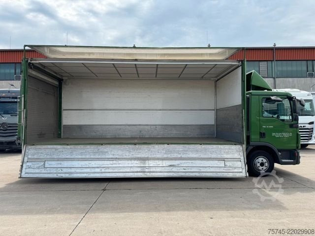 Kassevogn MAN TGL 12.220 * KOFFER/GETRÄNKE AUFBAU * LBW * KLIM