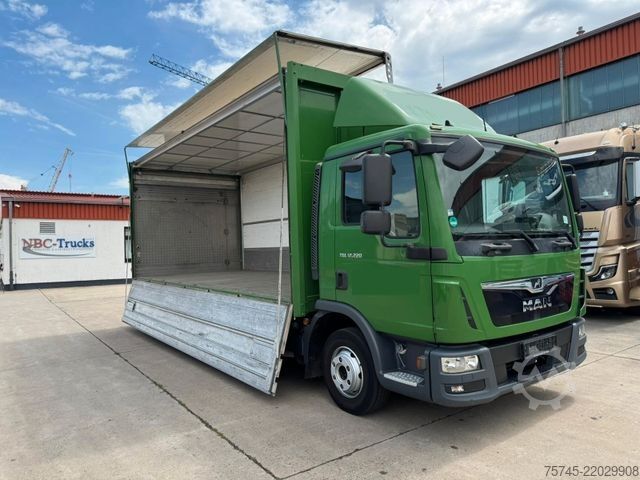 Kassevogn MAN TGL 12.220 * KOFFER/GETRÄNKE AUFBAU * LBW * KLIM