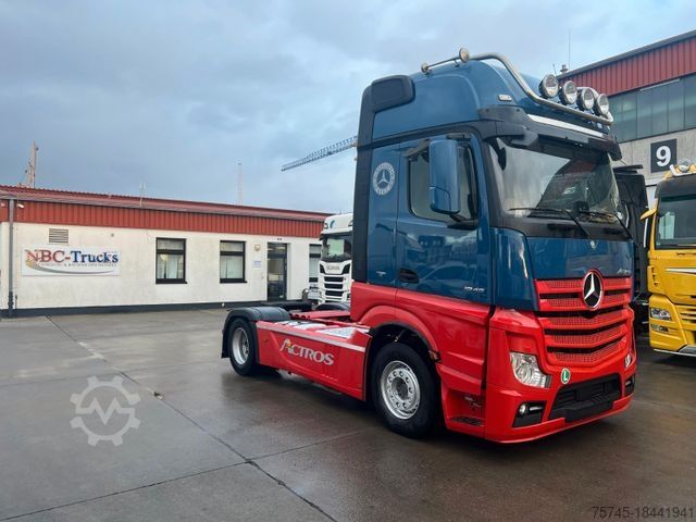 Standaard trekker MERCEDES-BENZ ACTROS 1845 GIGASPACE * AUTOTRANSPORTER *