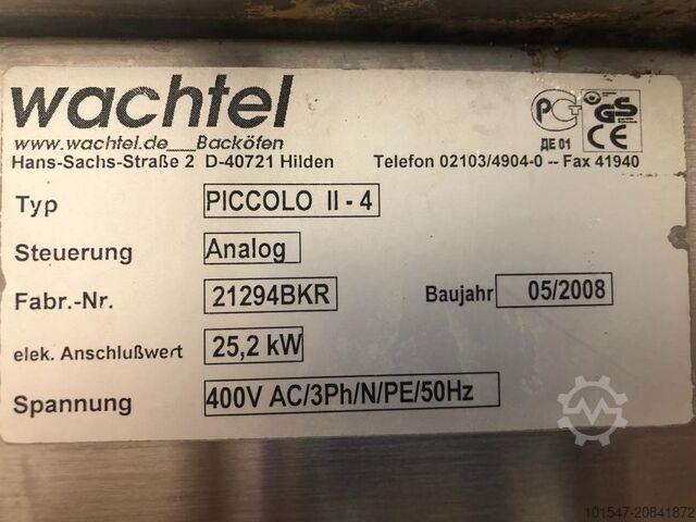 Chamber furnace Wachtel Piccolo II
