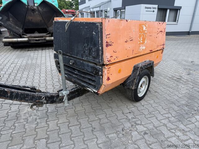 Skruekompressor Eco-Air F58 Baukompressor Deutz Motor
