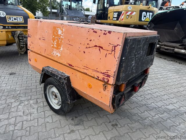 Skruekompressor Eco-Air F58 Baukompressor Deutz Motor
