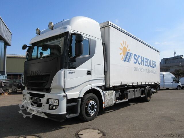 Autocamion cu caroserie interschimbabilă iveco Stralis 460 Wechselfahrgestell LBW unterfaltbar